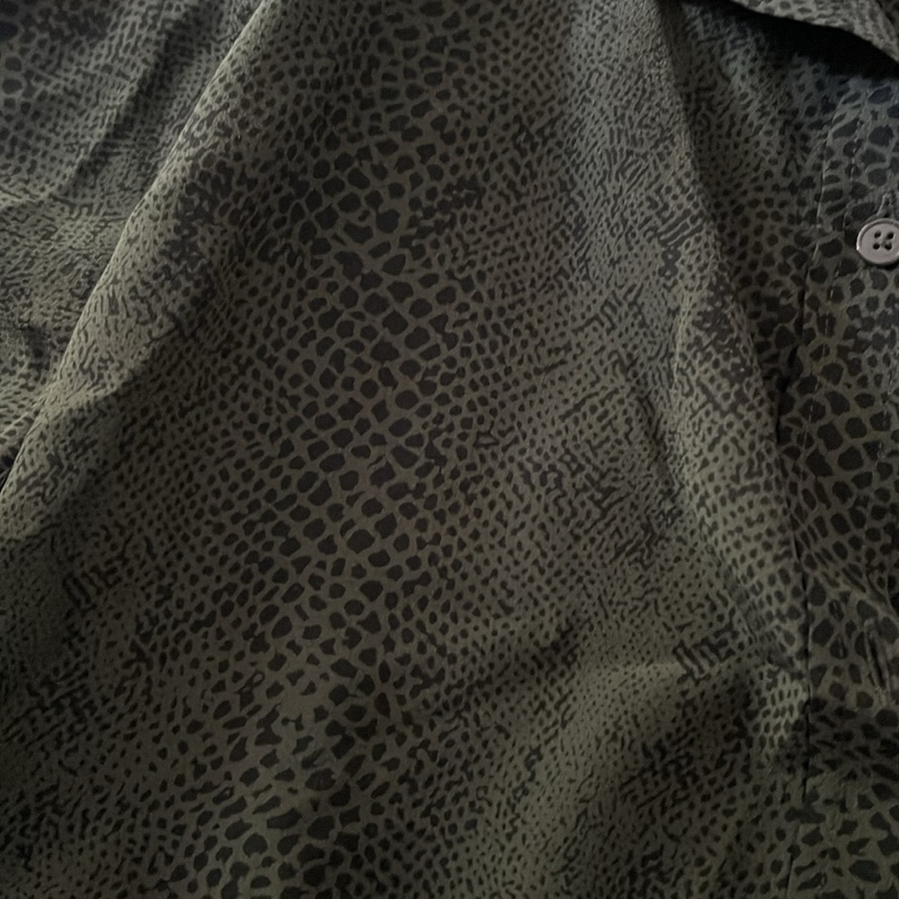 Rails Kate Green Python Button Down - image 2